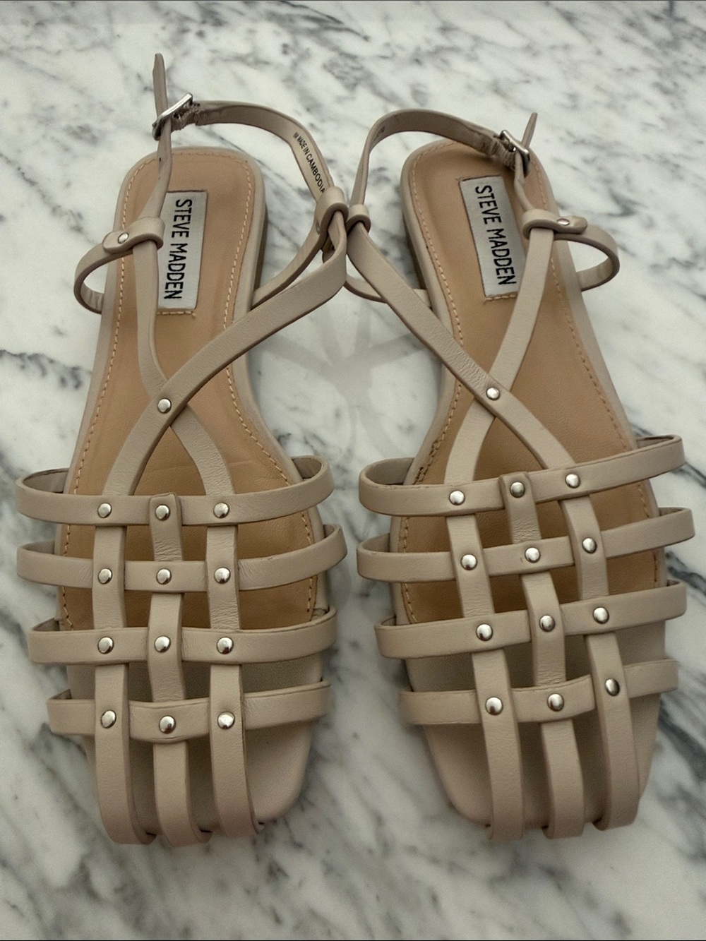 Steve Madden Riverr Slingback Caged Sandal